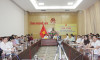Quang cảnh hội nghị tại điểm cầu Nghệ An