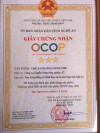 Giấy chứng nhận của UBND tỉnh Nghệ An về sản phẩm Ocop