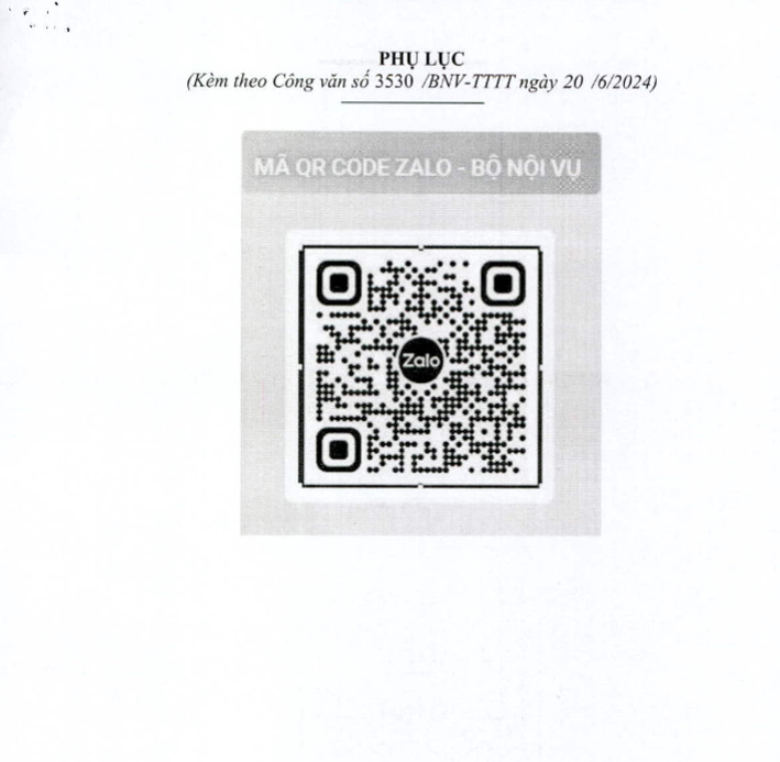 Mã QR Code Zalo OA