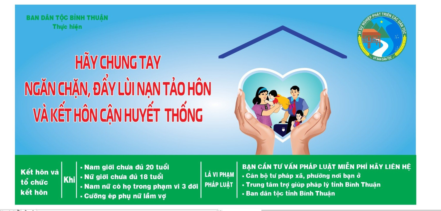 TUYÊN TRUYỀN PHÒNG CHỐNG TẢO HÔN VÀ HÔN NHÂN CẬN HUYẾT THỐNG