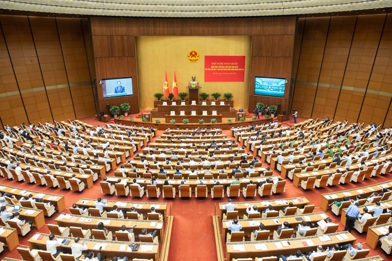Quang cảnh kỳ họp Quốc hội